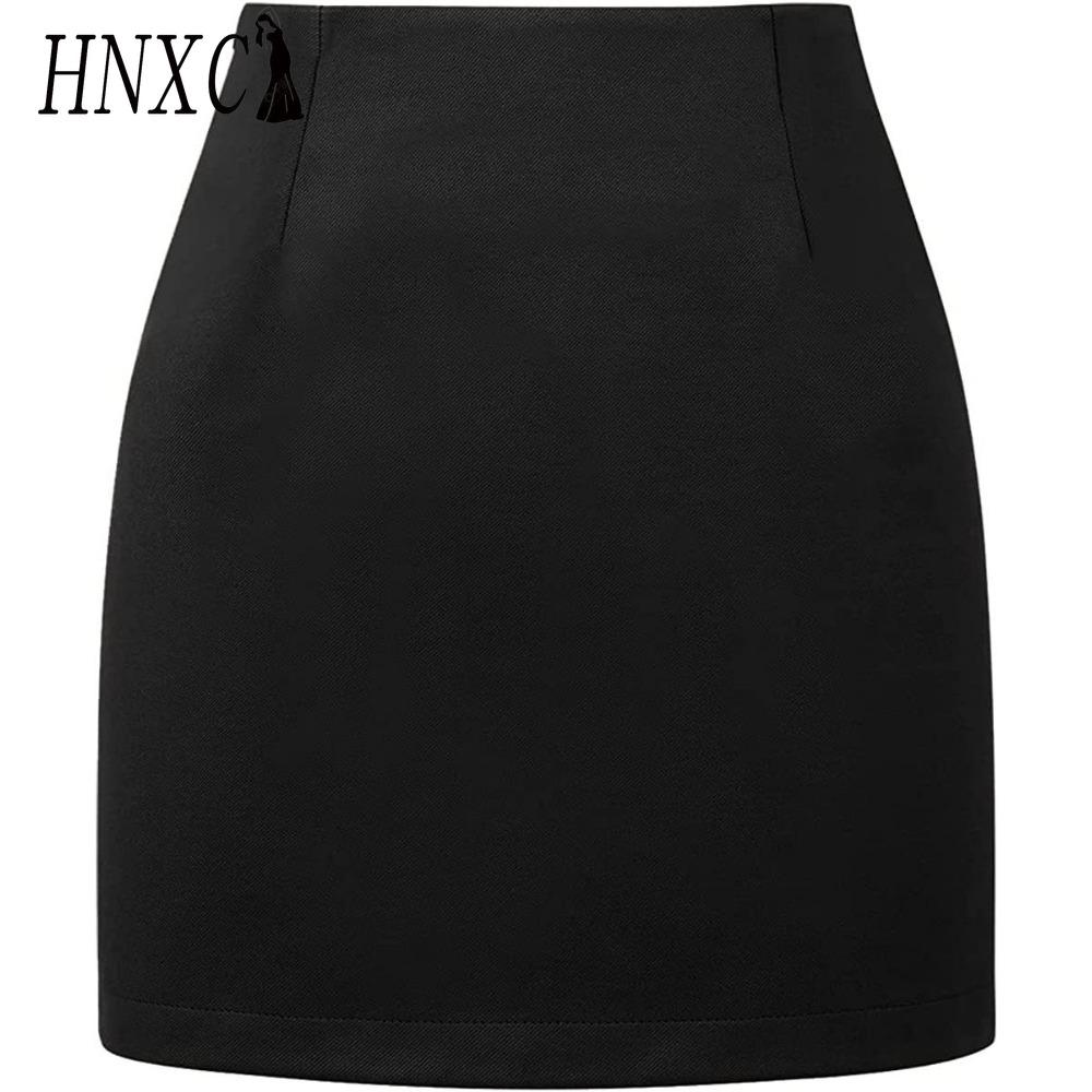 

HNXC Женская Модная Повседневная Летняя Весенняя Юбка S чёрный