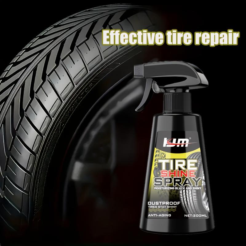Long-Lasting Glossy Tire Spray for Cars Motorcycles Bikes,Scratch Protection&Brightening Formula,Durable Long-Term Care Solution