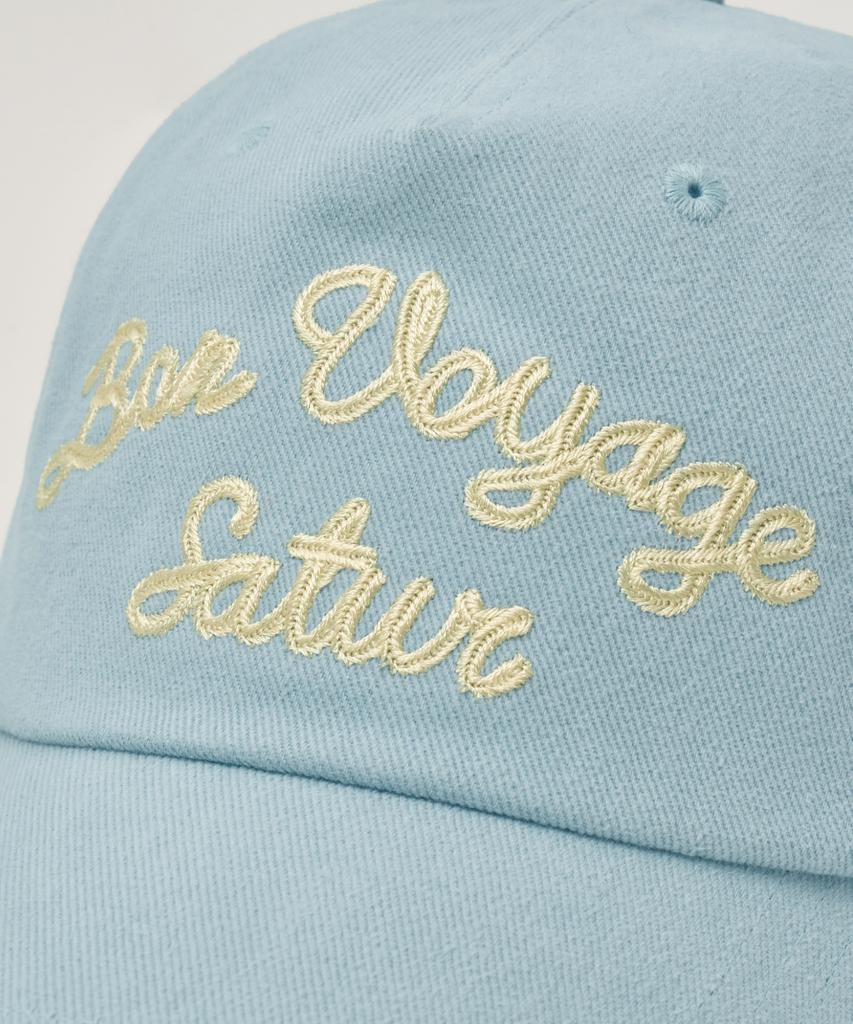 Seteo Bon Voyage 5 Panel Ball Cap Sky Blue