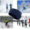 Fleece Ear Warmer Headband Winter Sports Headwrap Ear Muff Running Headband Sweatband Men Women Outdoor Skiing Cycling Headscarf