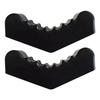 Universal Car Slotted Lift Jack Stand Rubber Pad Floor Adapter Frame Rail Pinch Lifting Repair Tools Safety Grip Pads 3Ton 6Ton