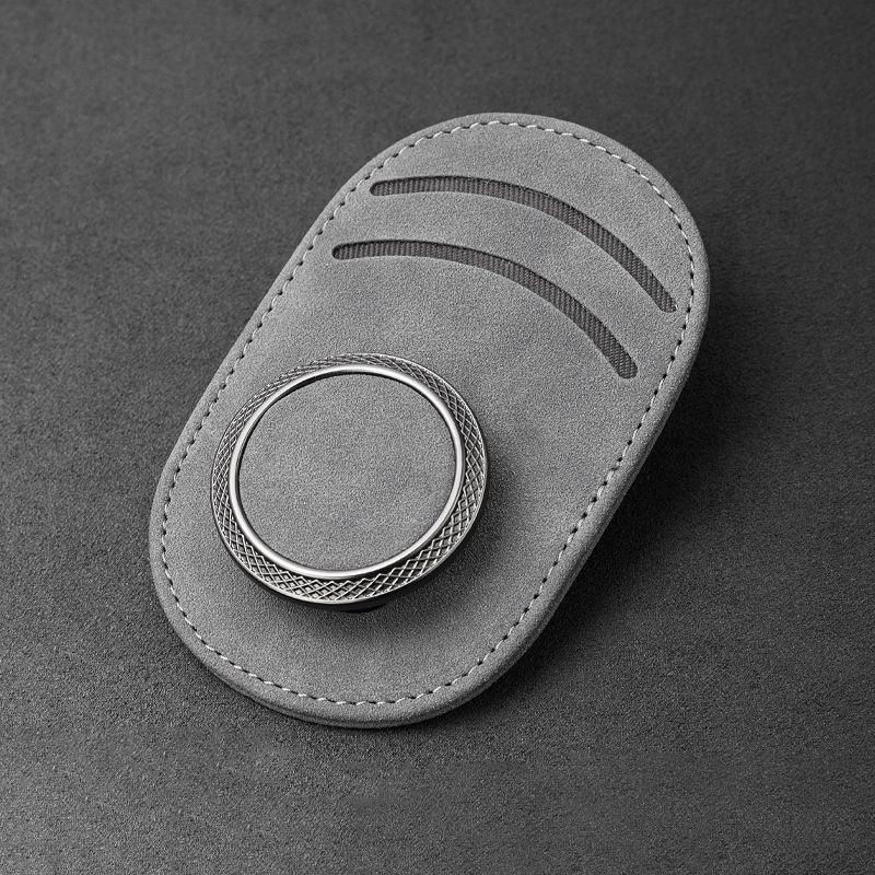 Universal Auto Sonnenblende Wildleder Sonnenbrillenhalter Multifunktionale Kartenaufbewahrungstasche Auto Brillenclip Autozubehör