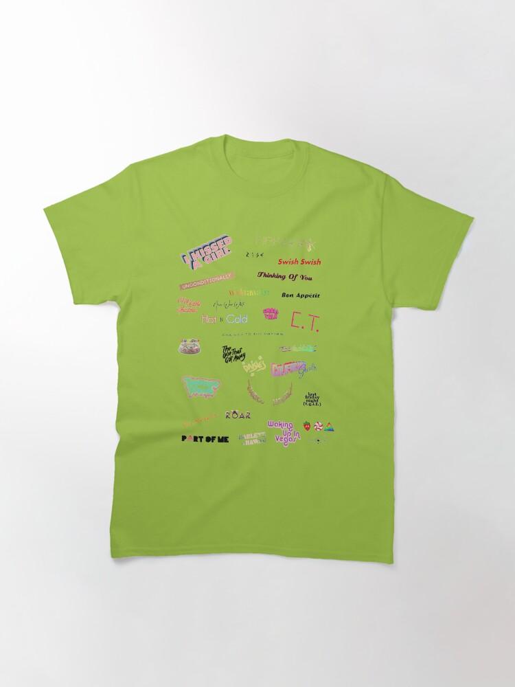 Katy Perry Katy Perry Discography (2008 - 2020) Classic T-Shirt