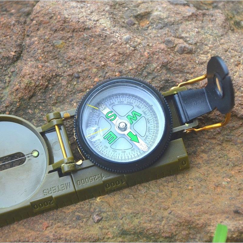 Waterproof High-Precision Compass, Outdoor Small Tool, Sports Hiking And Mountaineering, Professional Outdoor Camping Compass