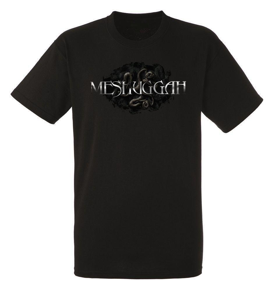 Unisex Meshuggah Snake Logo T-Shirt
