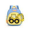 Kreslený buldozer Školní taška Cool batoh pro kluky Stavební vozidlo Školní taška Mateřská škola Bagr Taška na knihy mochila infantil
