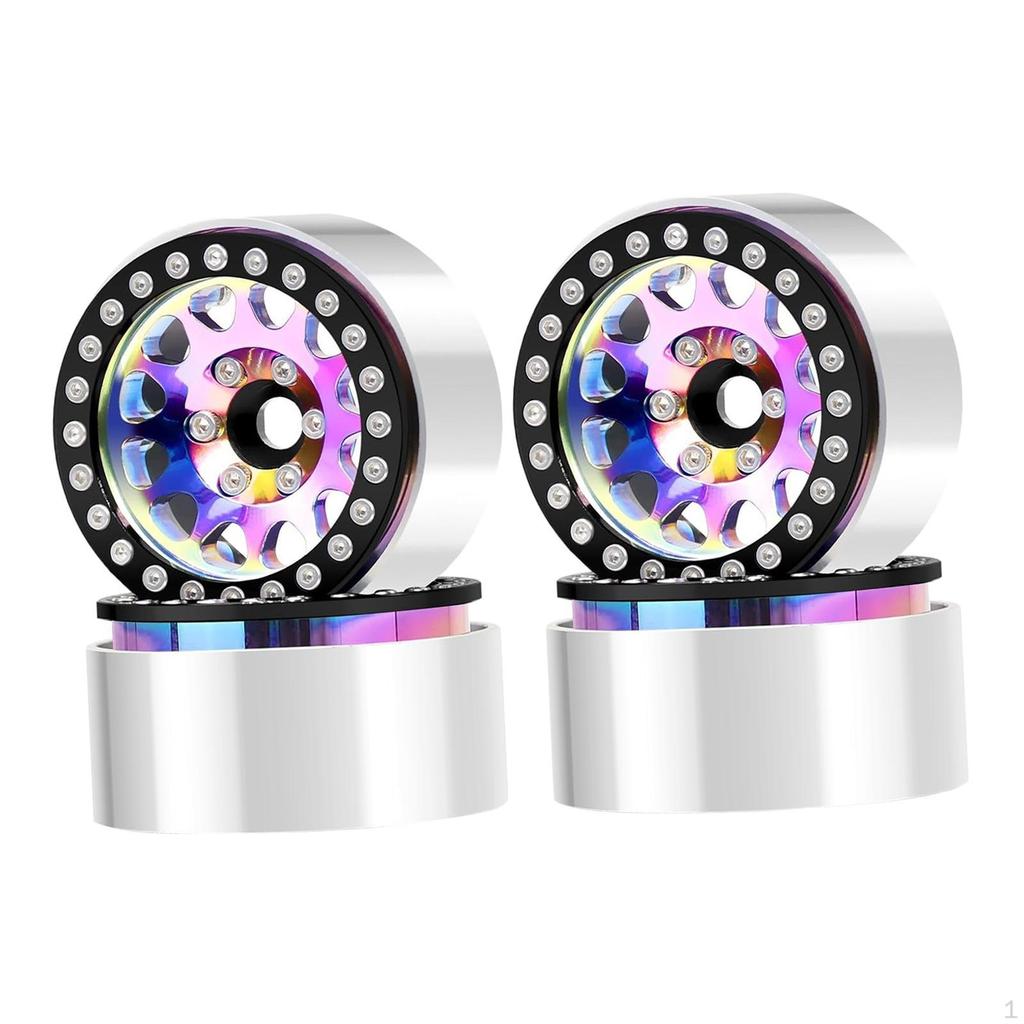 9" Aluminum RC Wheel Rims for 1/10 Scale Crawler Trucks