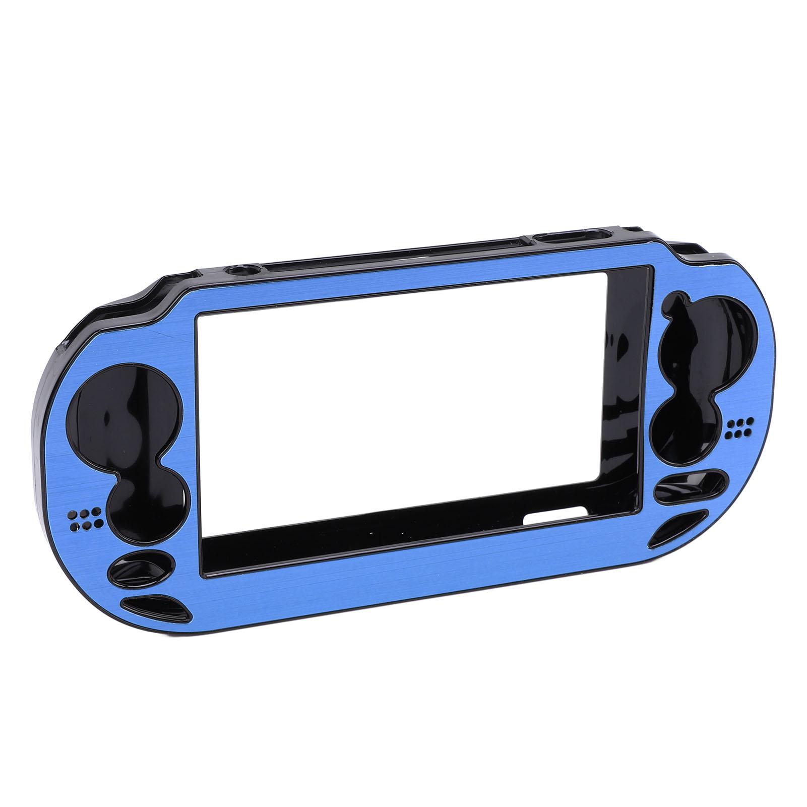 

Защитный чехол для PS Vita 1000 из алюминиевого сплава, устойчивый к царапинам, падениям, отпечаткам пальцев, жесткий для игровой консоли синий