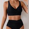 New Women Summer Push Up Swimwear High Waist Bikini Set Bathing Suit Beachwear