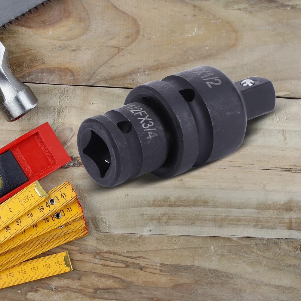 2Pcs Impact Socket Adapter Set 3/4 To 1/2 1/2 To 3/4 Socket Converter Adapter Reducer Set Socket Adapter Air Impact Tool