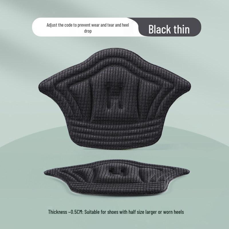 

Self-Adhesive Heel Sticker: Anti-Drop & Anti-Rub Foot Pad Adjuster for Shoe Size Reduction.