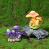 Mushroom Ornament Miniature Synthetic Resin Micro Landscape Decoration Forest Style Fairy Garden Accessories