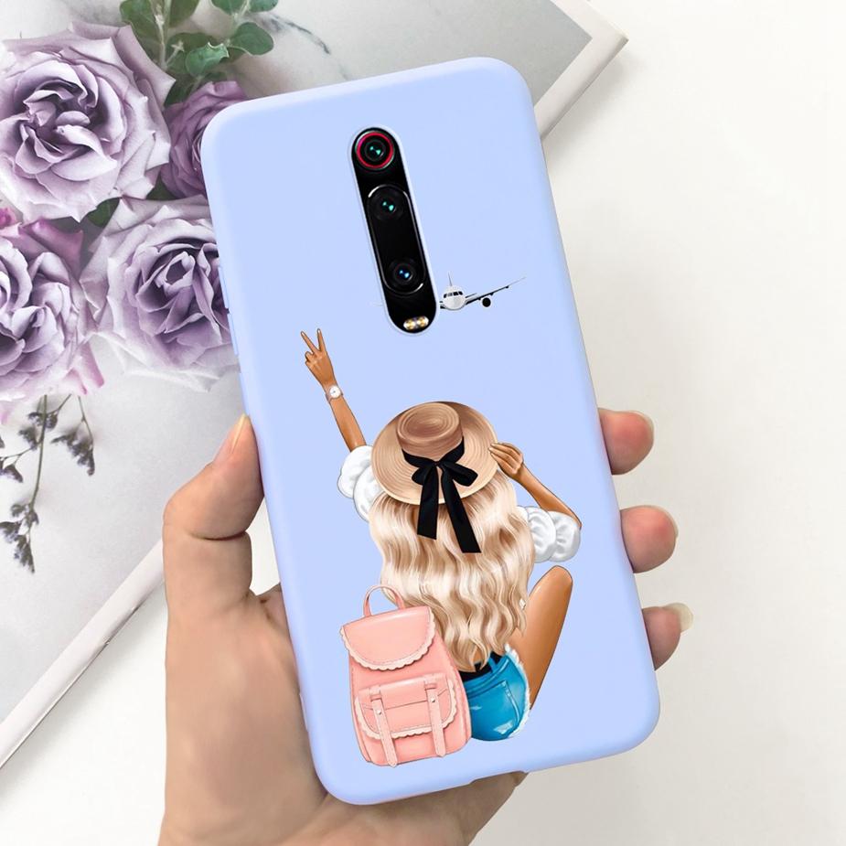 For Xiaomi Mi 9T Pro Case Cute Fashion Candy Painted Cover Soft TPU Phone Case For Xiaomi Mi 9T Mi9T Pro Back Cover 6.39'' Shell