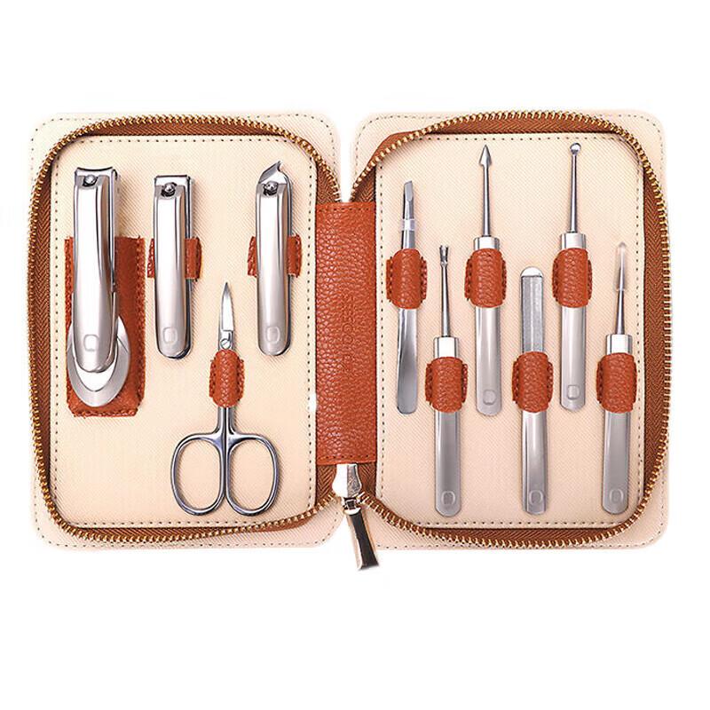 Seesoo 10-Piece Stainless Steel Nail Clipper Set
