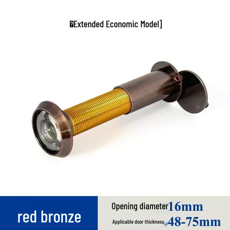 High-Definition Stainless Steel Anti-Theft Door Peephole Viewer