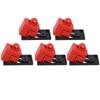5PCS Circuit Breaker Lockout Device Detachable Cleat Plastic Clamp On Electrical Breaker Lock BD D11
