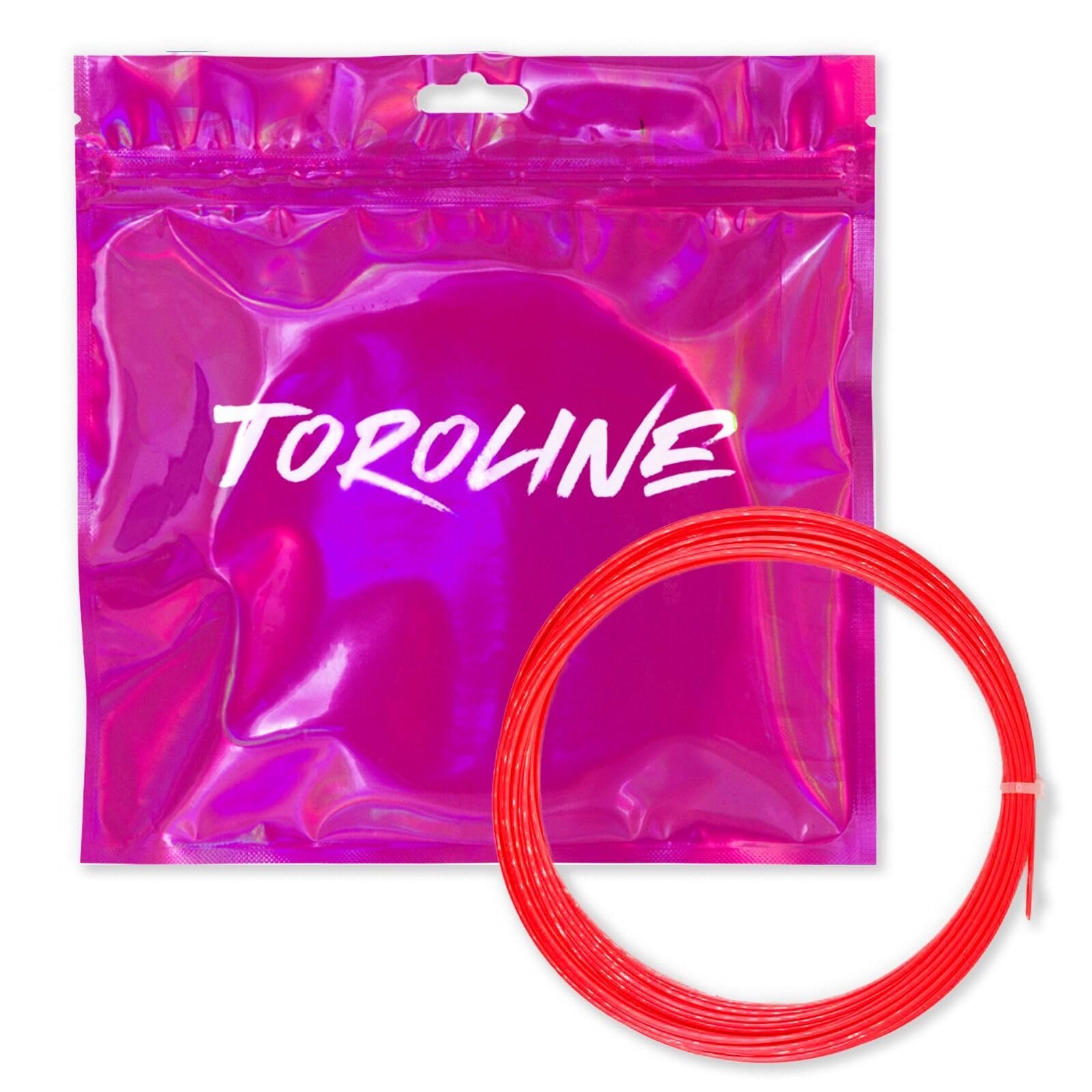 

Теннисная струна Toroline Single Wasabi Pink 123 Струна розовый