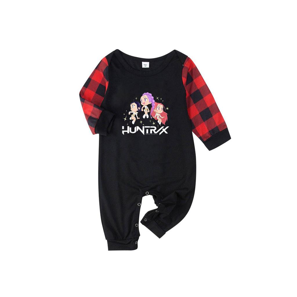 Prints Family Matching Long Sleeve Tops+Pants Set Family Matching Sets