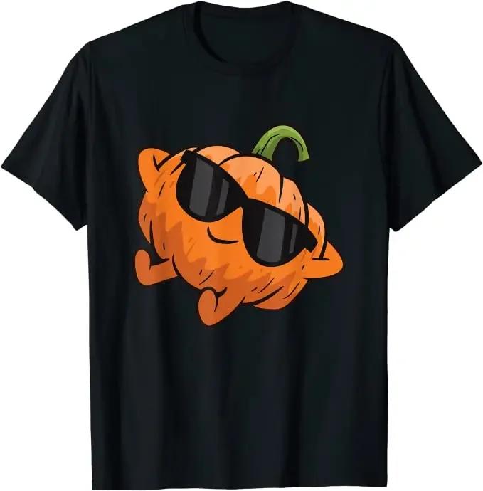 Niedliche orangefarbene Früchte Entspannendes fauler Sommer Herren Damen T-Shirt Lässiges Baumwollshirt Vier Jahreszeiten T-Shirts Grafik T-Shirts Teenager Kleidung