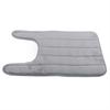 U-shaped Toilet Bath Mat Memory Foam Toilet Mat Soft Anti-Skid Water Absorbing Door Mat Bathroom and Home Decoration