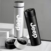 Car Stainless Steel Insulated Cup Auto Folding Umbrella For Jeep Renegade Wagoneer Avenger Recon Wrangler JK Gladiator Compass