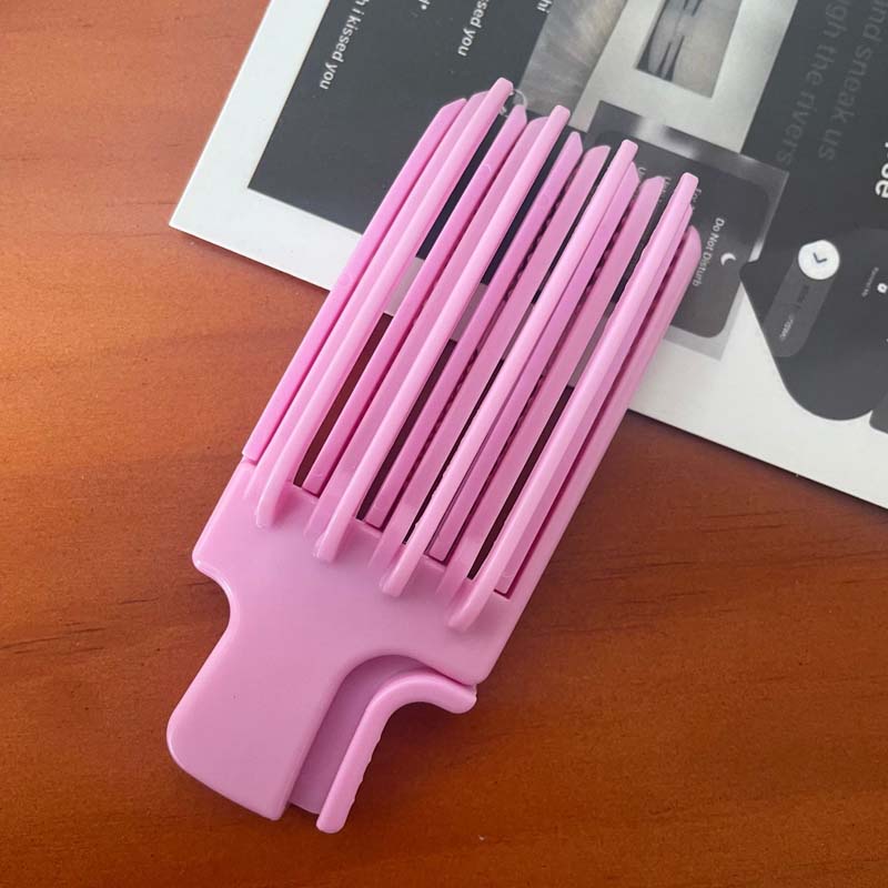 

6 Зубчиков Пушистые Корни Волос Зажим Расческа Ленивая Прическа Топ Стайлинг Завивающий Ствол Корейская Заколка для Волос Объемная Расческа для Укладки Ветром Бигуди для Волос