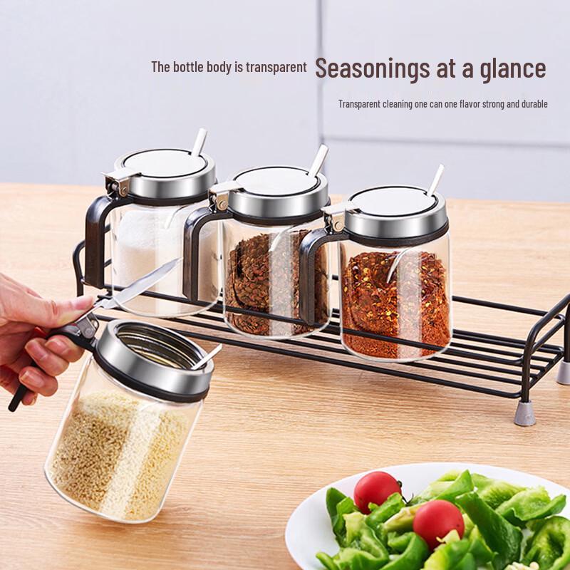 Gaiye Stainless Steel Seasoning Storage Jars