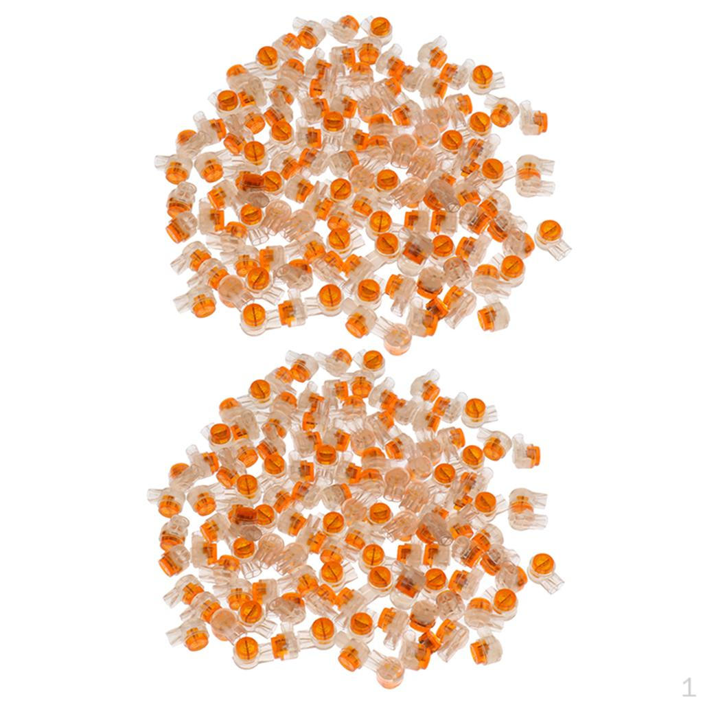 

400 шт. Соединители для ремонта телефонного кабеля, гелевые обжимные соединители