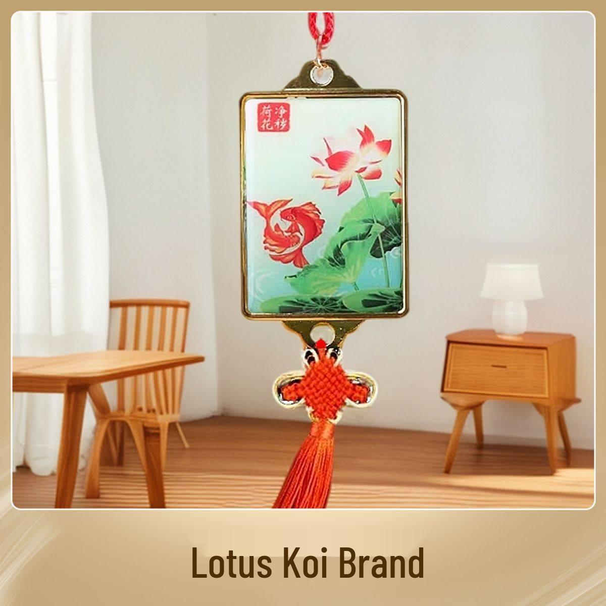 Украшение для унитаза «Карп и Лотос» для северо-восточного, юго-западного, юго-восточного и северо-западного углов, улучшающее Фэн-шуй и эстетику.