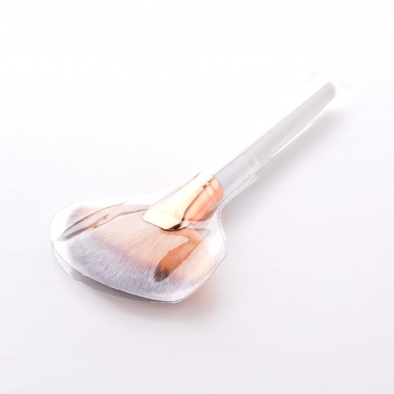 Elegant Fan Cosmetic Brush For Detailed Makeup Application Everyday Makeup Essential Full Coverage Concealer Brush