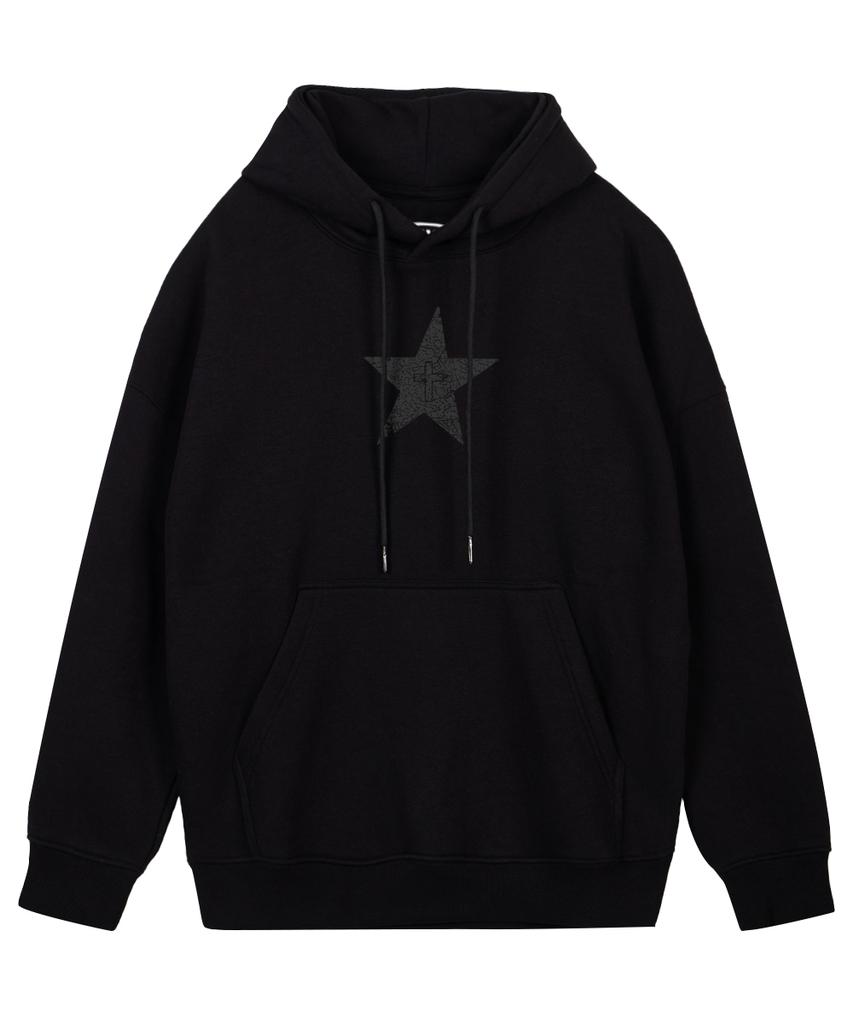 Cross Star Hood Black