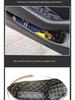 Non-Slip Leather Car Door Slot Mat for Magotan, Tayron, Sagitar, T-Roc, Tiguan L, Golf 8