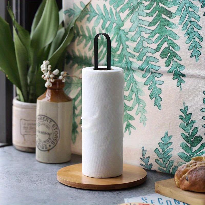 1ks dřevěný držák na papíry, kuchyňská organizace, volně stojící držák na kapesníky do kuchyně, koupelny