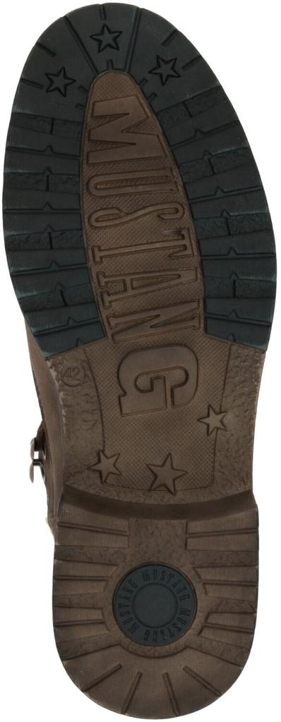 Lace-up Boots MUSTANG (4157-609) Dark Brown