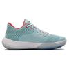 Under Armour Spawn 2 Comfortable Versatile Shock Absorption Non-Slip Low-Top Basketball Shoes Unisex sneaker Light-Blue 3022626-401