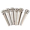6Pcs Brass Bridge Pins String Pegs Parts for Folk Guitar Instrument Accessory