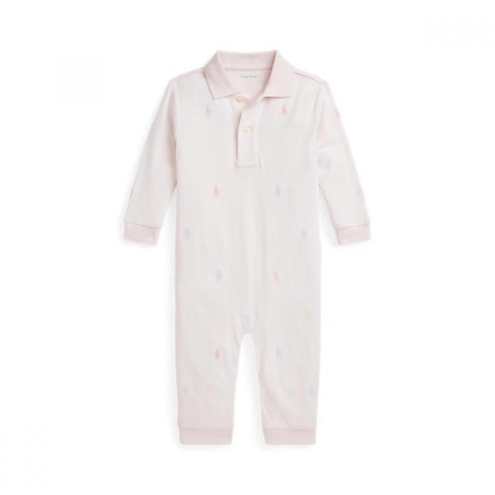 Polo Ralph Lauren Baby Girls Polo Coverall Cwpoopcf3320082650 9M