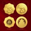 A Complete Set of Chinese Zodiac Dragon Commemorative Coins with Ten Zinc Alloys