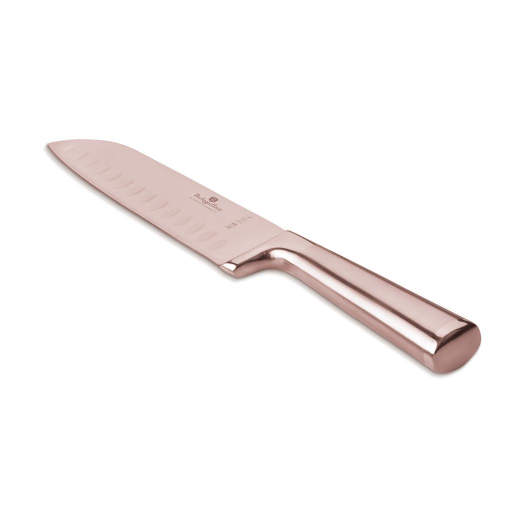 STEEL SANTOKU KNIFE BERLINGER HAUS 17.5cm BH-2935 ROSE GOLD