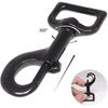 Heavy Duty Dog Leash - 2 Handles by Padded Traffic Handle for Extra Control, 6foot Long - Perfect for Medium to Large Dogs (6 ft, Black)