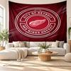 Detroit Red Wings Wall Tapestry, Soft Fabric Wall Hanging, Decorative Backdrop For Bedroom Home Wall Art