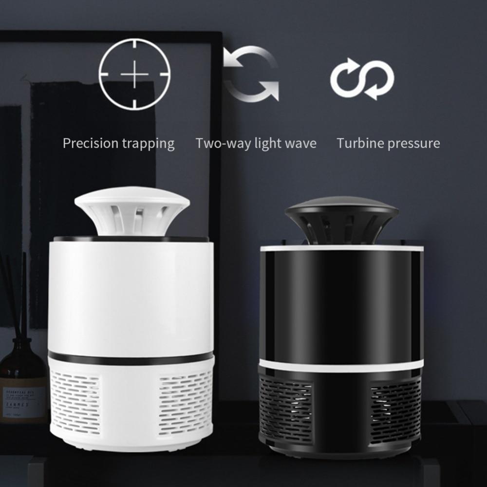 Ultrafialová lampa na hubení komárů USB noční světlo LED past na hmyz bez radiace repelent proti komárům pro obývací pokoj ložnice studie