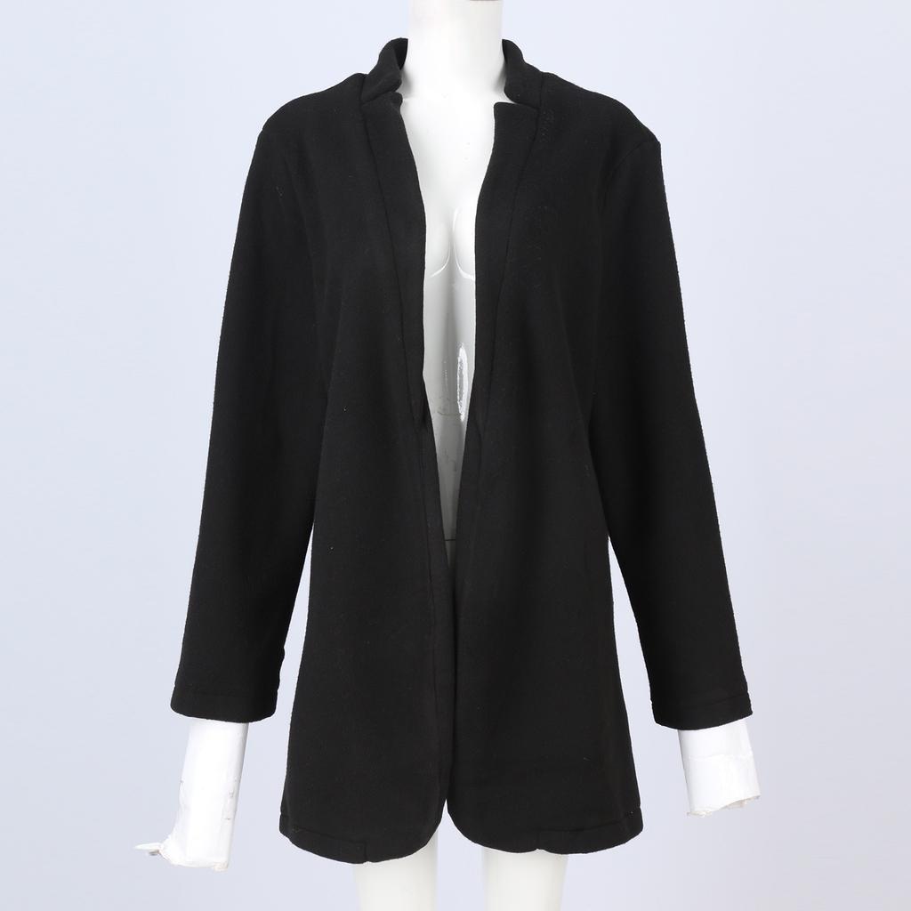 Damenmode Und Winter Mittellanger Trenchcoat Klassischer Reversmantel