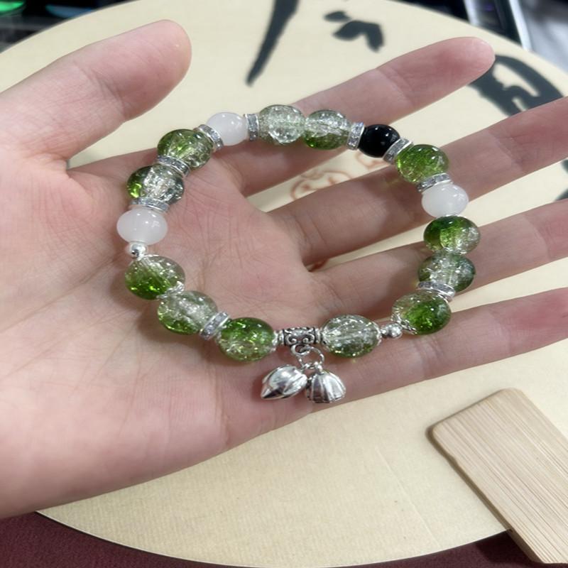 

Браслет из бусин «Лотос Ли Ляньхуа» 2025 Новый китайский нишевый премиальный дизайн Антикварные аксессуары Ручные аксессуары