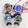 2in1 Vehicles Digital Gauge 12/24V Universal Truck Car LED Voltmeter