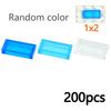 Compatible 3069 63864 2431 6636 3068 87079 Transparent Smooth 1x2 1x3 1x4 1x6 2x2 2x4 Bricks Ceramic Tile Clear Building Blocks