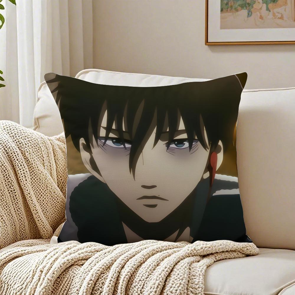 Dark Japanese Anime DDEVILS LINE Cushion Cover Pillowcase Antidustmite living Room Sofa Decor Cushion Room