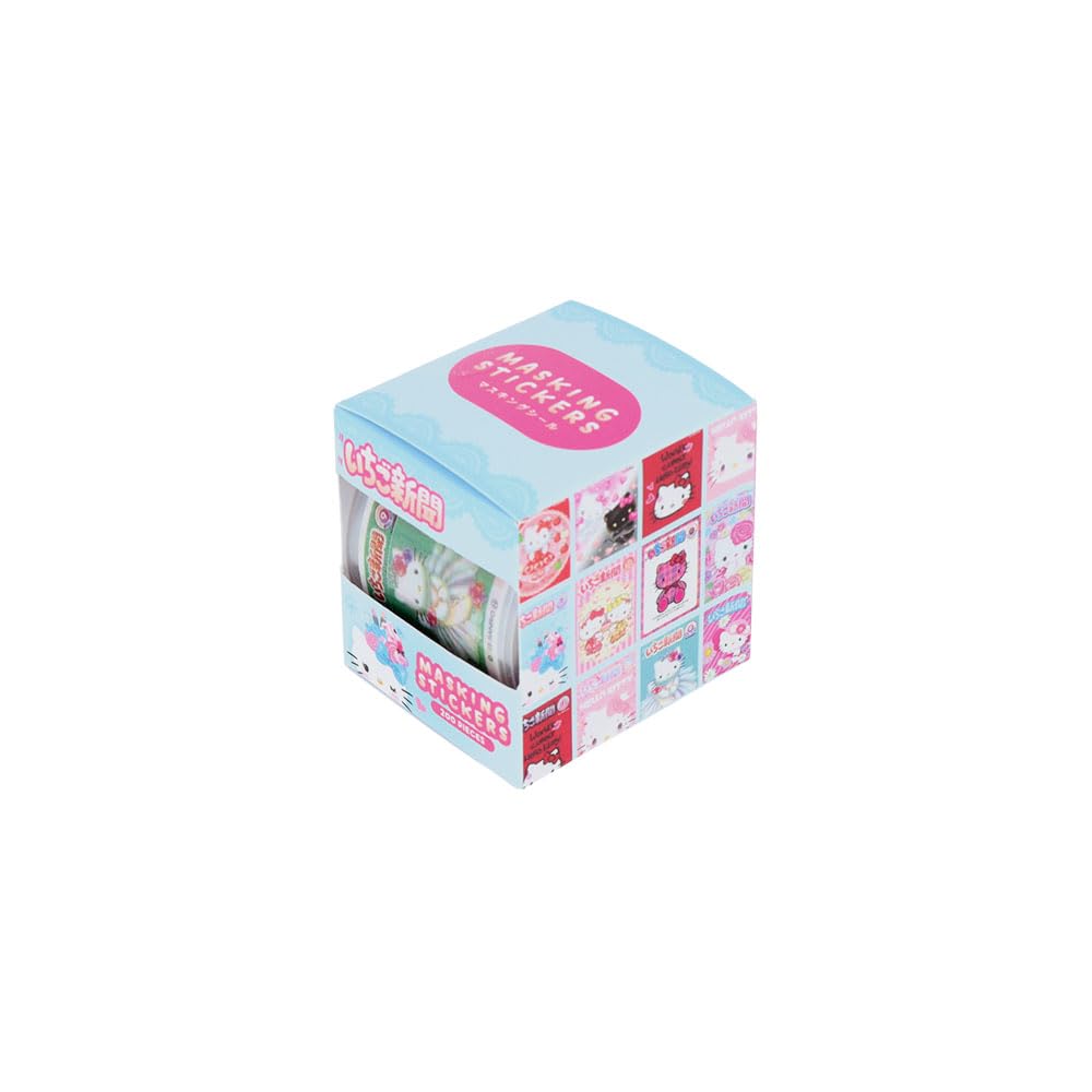 

Канцелярские товары Ichigo Shimbun Персонажи Sanrio Маскировочный скотч S8814570 Наклейки Sun-Star, Материал, В коробке, Синий, синий