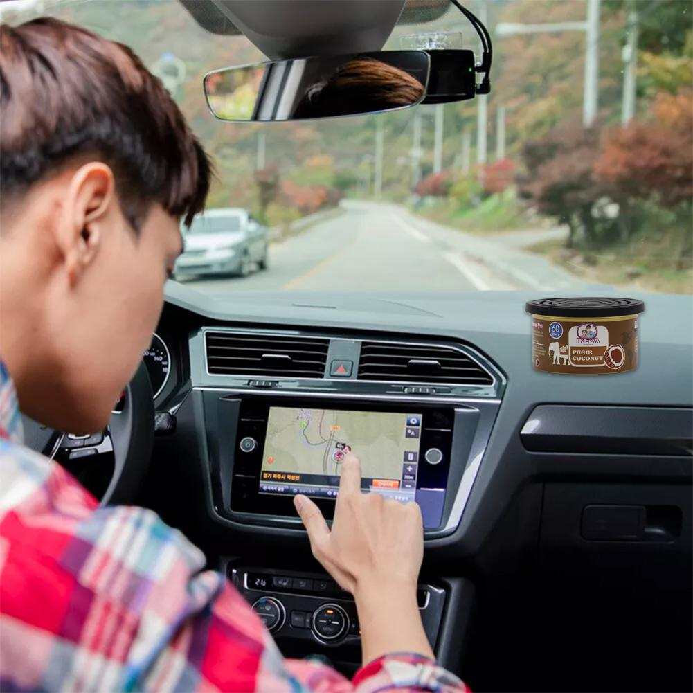 Car Air Freshene Organic Wood Fiber Aromatherapy Cans For Home Odor Eliminator Essential Long-Lasting Auto Ornaments Tools P0N1