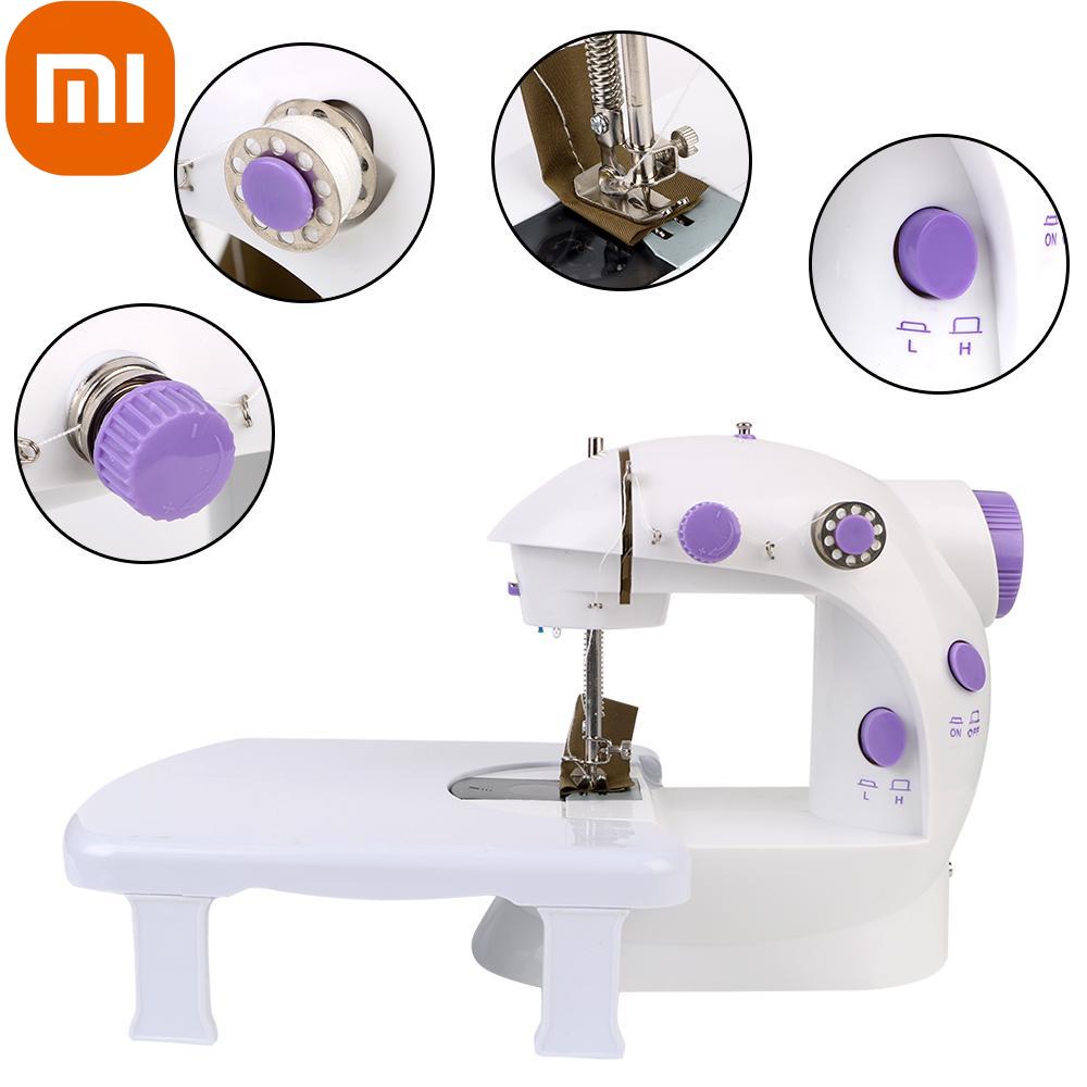 

Xiaomi Foot Pedal Straight Line Two Thread Kit Household Night Light Sewing Machine Portable Mini Electric Hand Table 220V